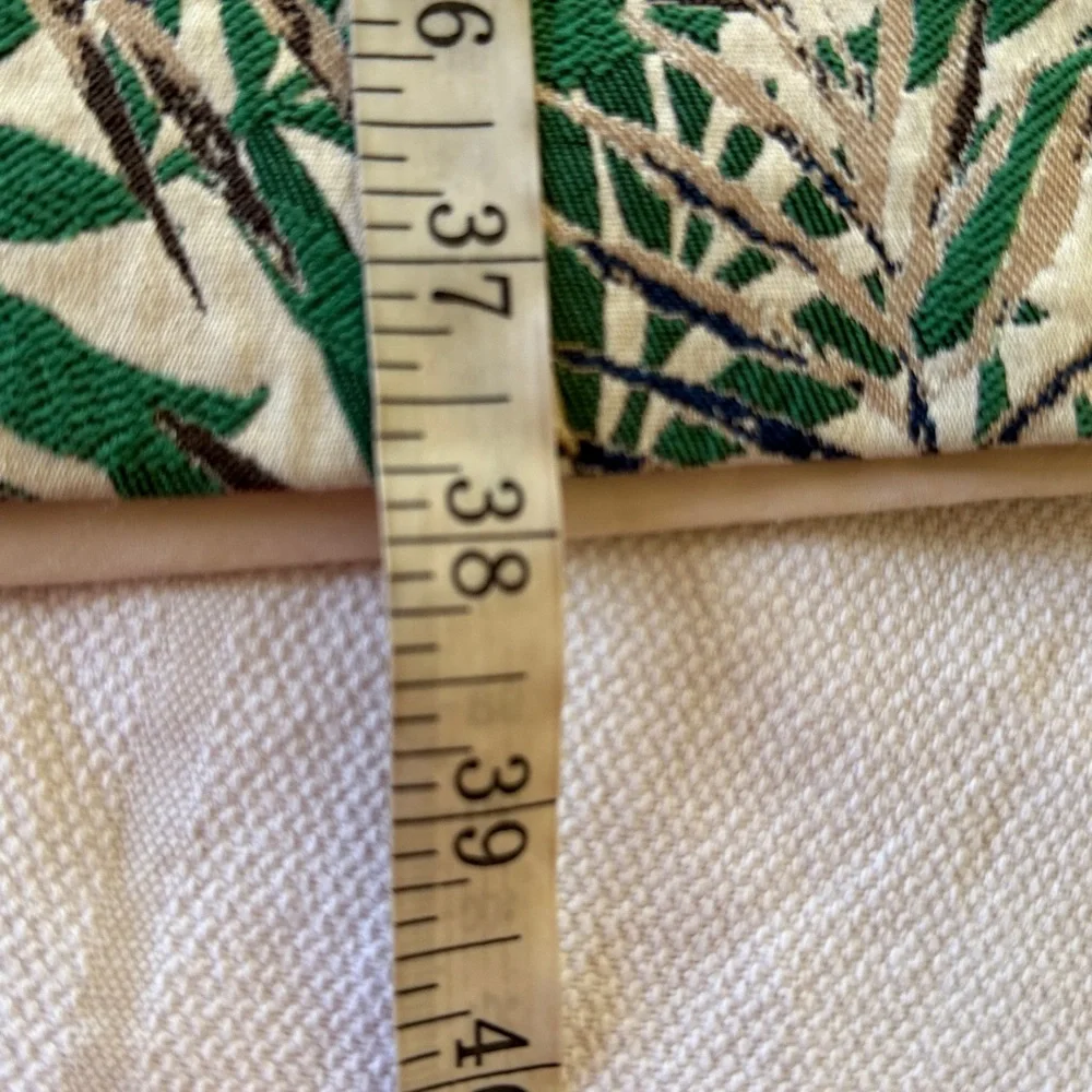 J. McLaughlin Sandra Botanical Jacquard Front Zip Sleeveless Dress Size 8 - Picture 12 of 14